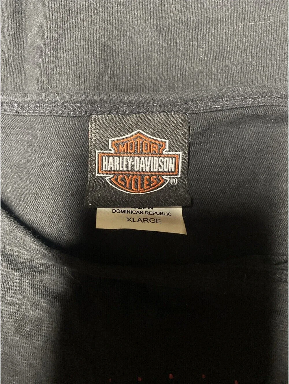 Women’s Harley Davidson XL Black Red Wings T-Shirt 2010 Thiensville WI NWT - Picture 5 of 5